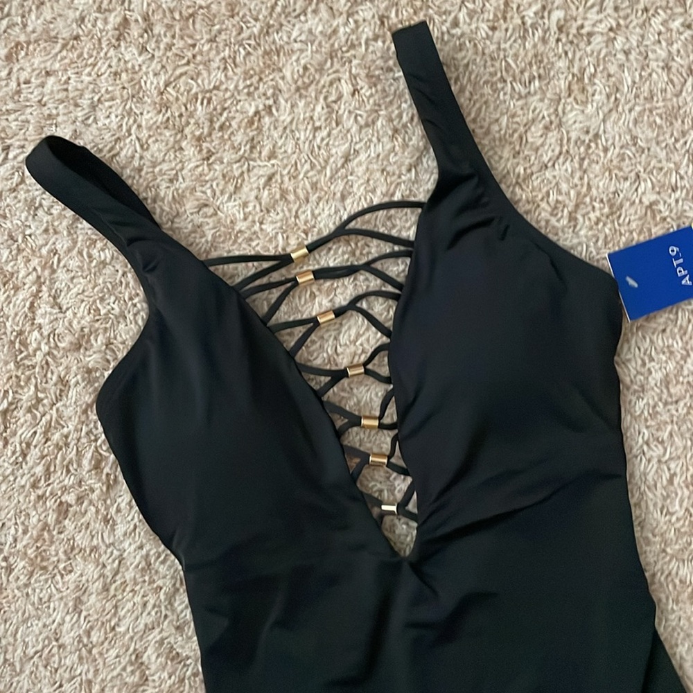 NWT gold hardware one piece